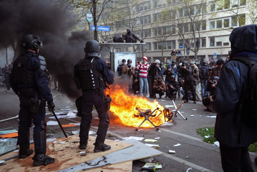 Pháp tiếp tục rối loạn trong Ngày biểu tình thứ 11 phản đối cải cách hưu trí